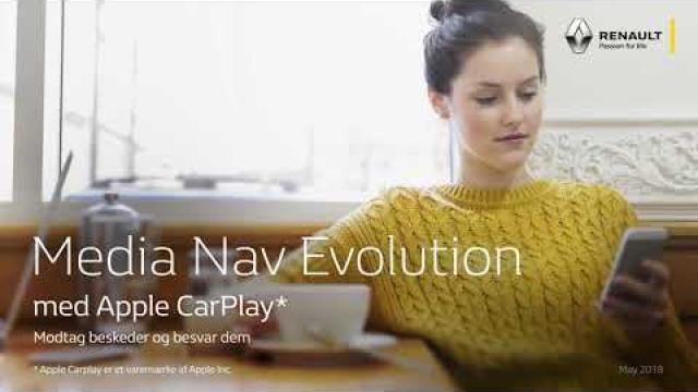 Renault Media Nav Evolution med Apple CarPlay